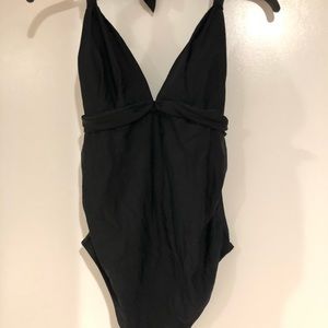 Seraphine Maternity Halter Swimsuit